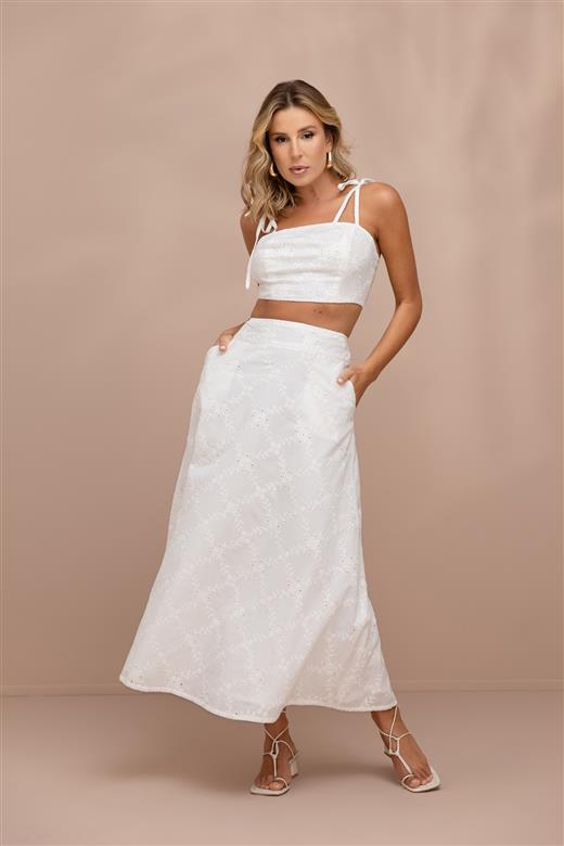 Saia evasê Broderi
