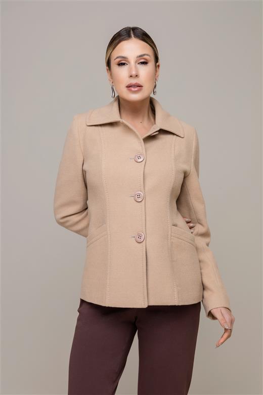 2021 CASACO CURTO PESPONTOS