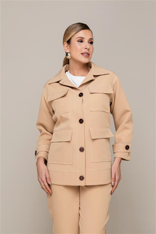 8002 JAQUETA BOLSOS GRAN TWILL